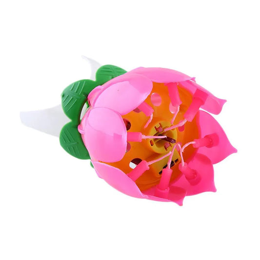 Bougie d'Anniversaire Musicale Florissante