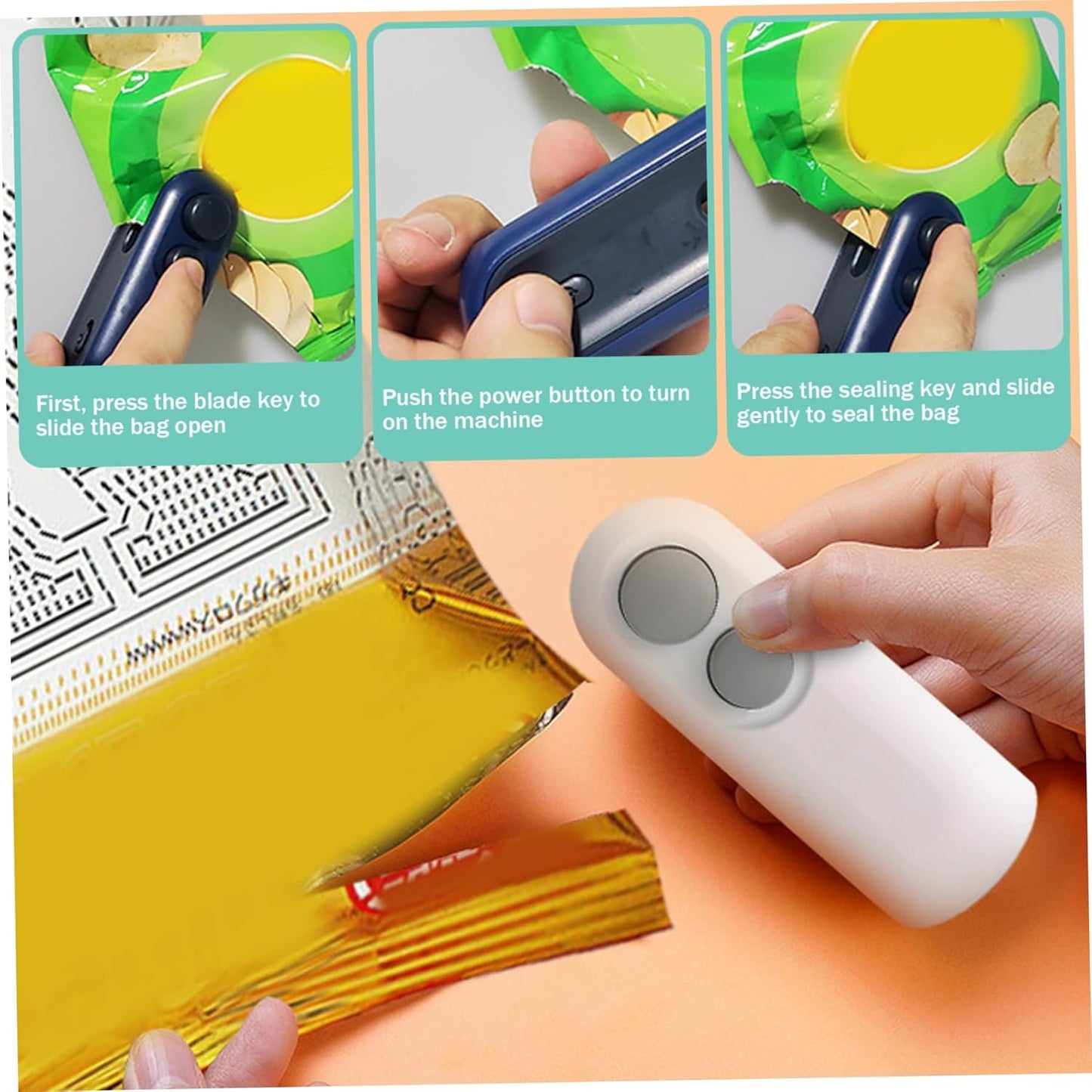 Mini Scelleuse de Plastique