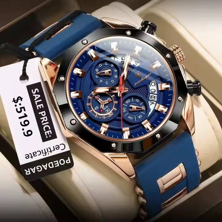 Montre POEDAGAR de Luxe Homme